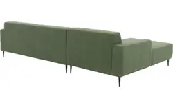 Goossens excellent loungebank prato groen stof - 8203535-gespiegeld-01