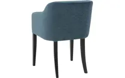 Goossens eetkamerstoel peda blauw stof - 8203558-02