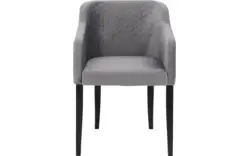 Goossens eetkamerstoel peda grijs stof - 8203559-02