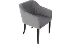 Goossens eetkamerstoel peda grijs stof - 8203559-02