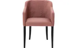 Goossens eetkamerstoel peda roze stof - 8203560-02