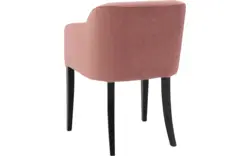 Goossens eetkamerstoel peda roze stof - 8203560-02