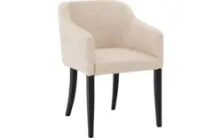 Goossens eetkamerstoel peda beige stof - 8203561-02