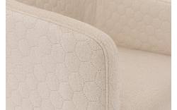 Goossens eetkamerstoel peda beige stof - 8203561-02