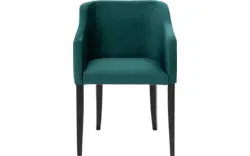 Goossens eetkamerstoel peda groen stof - 8203564-02