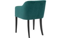 Goossens eetkamerstoel peda groen stof - 8203564-03