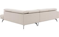 Goossens hoekbank viggo wit stof - 8203579-gespiegeld-01