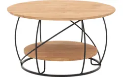 Goossens salontafel bellis blank eiken - 8203585-01