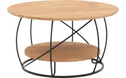 Goossens salontafel bellis blank eiken - 8203585-01
