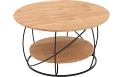 Goossens salontafel bellis blank eiken - 8203585-01