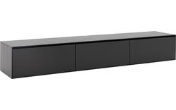 Goossens excellent tv meubel vic zwart eiken - 8203610-01