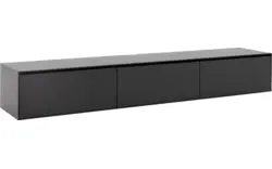 Goossens excellent tv meubel vic zwart eiken - 8203610-01