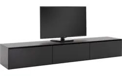 Goossens excellent tv meubel vic zwart eiken - 8203610-01
