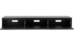 Goossens excellent tv meubel vic zwart eiken - 8203610-01