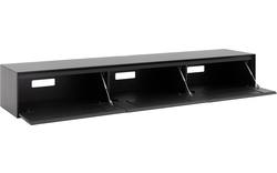 Goossens excellent tv meubel vic zwart eiken - 8203610-01