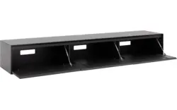 Goossens excellent tv meubel vic zwart eiken - 8203610-01
