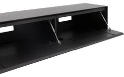 Goossens excellent tv meubel vic zwart eiken - 8203610-01