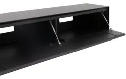 Goossens excellent tv meubel vic zwart eiken - 8203610-01