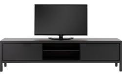 Goossens excellent tv meubel sira line zwart eiken - 8203766-03