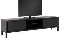 Goossens excellent tv meubel sira line zwart eiken - 8203766-01