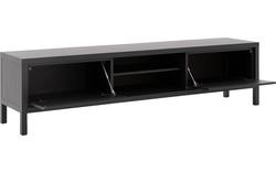 Goossens excellent tv meubel sira line zwart eiken - 8203766-01