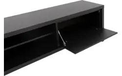 Goossens excellent tv meubel sira line zwart eiken - 8203766-01