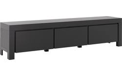 Goossens tv meubel clear zwart eiken - 8203767-01