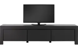 Goossens tv meubel clear zwart eiken - 8203767-01