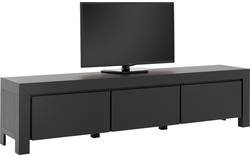 Goossens tv meubel clear zwart eiken - 8203767-01