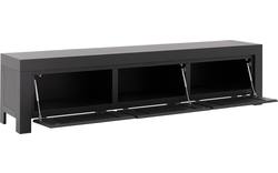 Goossens tv meubel clear zwart eiken - 8203767-01
