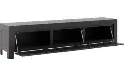 Goossens tv meubel clear zwart eiken - 8203767-01
