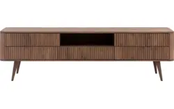 Goossens tv meubel seppe donker bruin eiken - 8203768-01