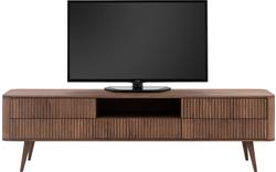 Goossens tv meubel seppe donker bruin eiken - 8203768-03