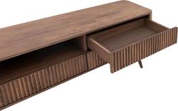 Goossens tv meubel seppe donker bruin eiken - 8203768-01