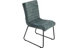 Goossens eetkamerstoel dax grijs stof - 8203776-02