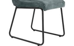 Goossens eetkamerstoel dax grijs stof - 8203776-02