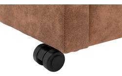 Goossens eetkamerstoel leen bruin microvezel - 8203896-01