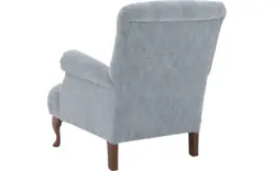 Goossens fauteuil ashton blauw stof - 8203909-01