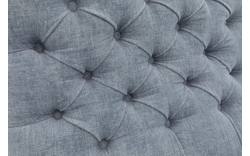 Goossens fauteuil ashton blauw stof - 8203909-01