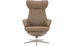 Goossens excellent relaxstoel avec bruin leer - 8203913-01