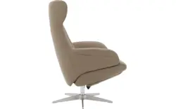 Goossens excellent relaxstoel avec bruin leer - 8203913-01