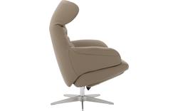 Goossens excellent relaxstoel avec bruin leer - 8203913-01