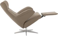 Goossens excellent relaxstoel avec bruin leer - 8203913-07