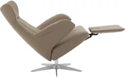 Goossens excellent relaxstoel avec bruin leer - 8203913-01