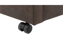 Goossens eetkamerstoel leen bruin micro leer - 8204048-01