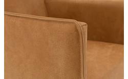Goossens excellent eetkamerstoel leogang bruin leer - 8204087-02