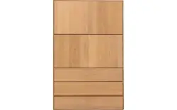 Goossens excellent opbergkast vic blank eiken - 8204325-01