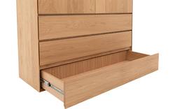 Goossens excellent opbergkast vic blank eiken - 8204325-01