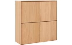 Goossens excellent opbergkast vic blank eiken - 8204326-02