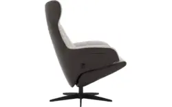 Goossens excellent relaxstoel avec zwart leer - 8204585-01
